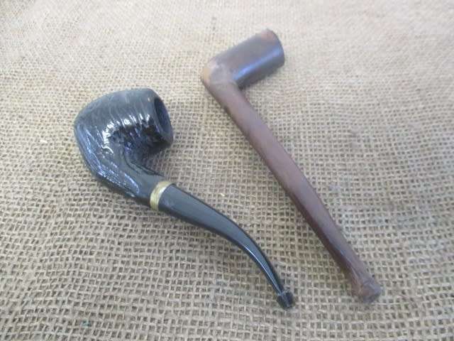 Two Interesting Vintage Smoking Pipes