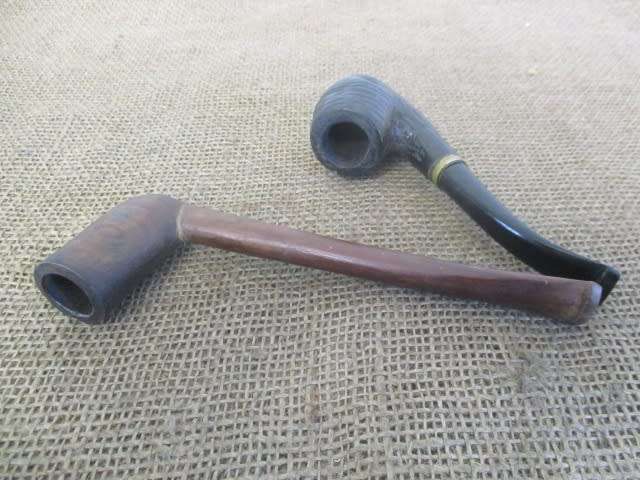 Two Interesting Vintage Smoking Pipes