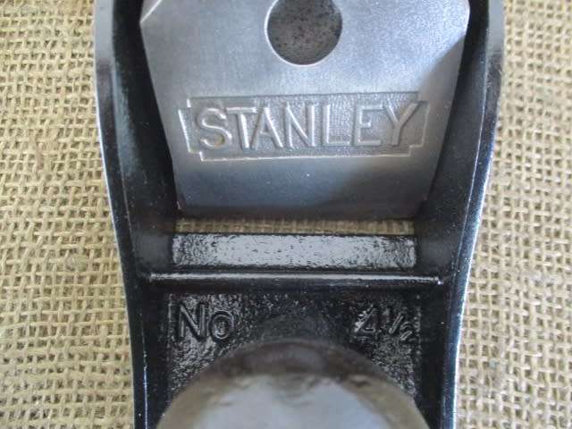 The Go To One....This Beautiful Vintage Stanley Bailey No 4 1/2 Hand Plane        England