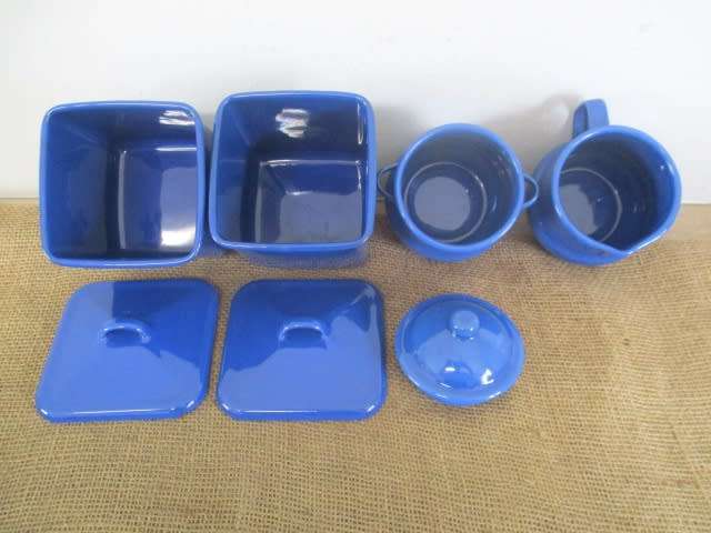 Real Spectacular And Genuine Enamel Four Piece Set