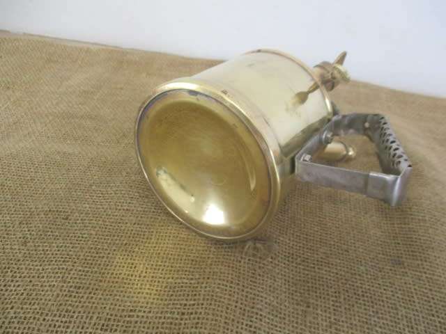 Beautiful Large Vintage Hippo Blow Torch With And Vintage 10 inch Footprint Tin Snips