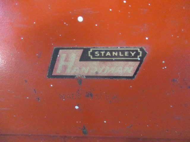 Vintage Stanley Handyman H114 Mitrebox With Free Of Charge Mitre Back Saw