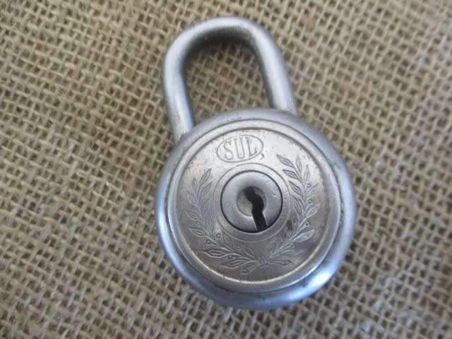 Very Rare And Highly Collectable Vintage SUL Padlock          Made In Germany