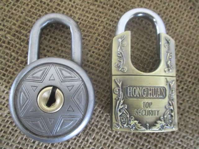 Nice Collection Of Four Vintage Padlocks