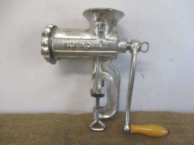 Nice And Robust Complete Vintage Star No 10 Cast Iron Meat Mincer    China