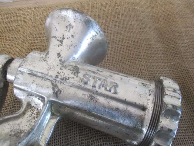 Nice And Robust Complete Vintage Star No 10 Cast Iron Meat Mincer    China