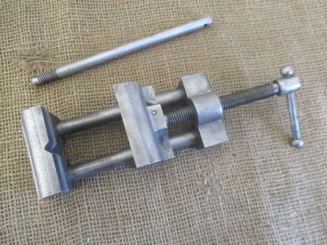 Vintage Machinist Drill Press Vise