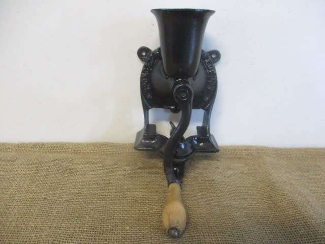 Preferred Vintage Cast Iron No 2 Spong & Co Coffee Grinder        London