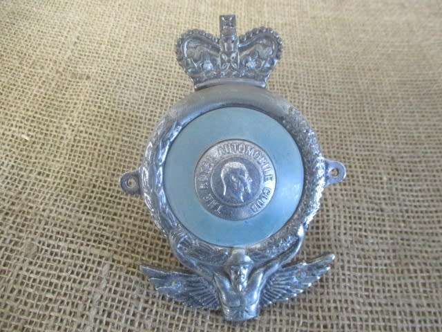 For Michael's Bid Only - Ultra Rare Vintage `The Royal Automobile Club` Member`s Car Badge
