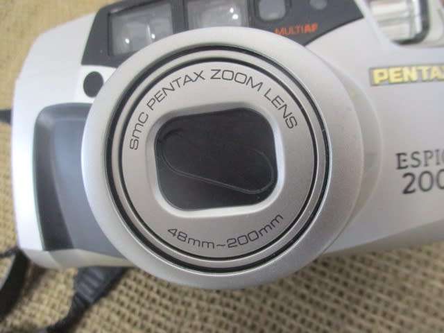 Vintage 35mm Film Pentax Espio 200 With Film In Shoulder Bag             1992
