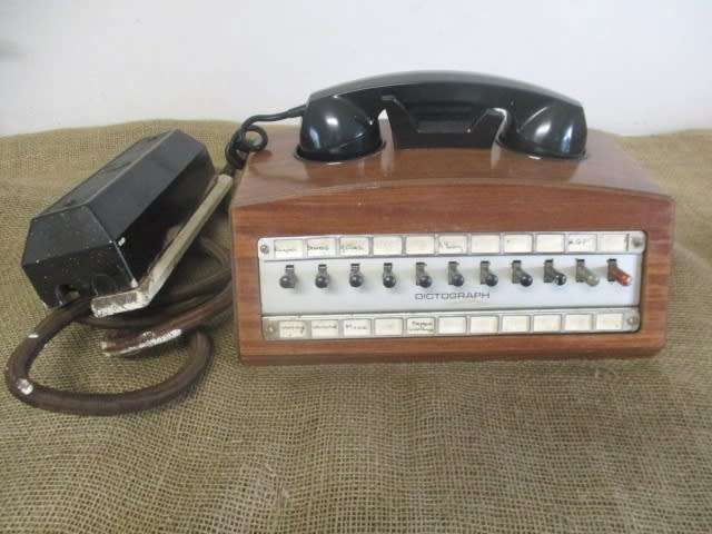 Vintage 10 Line Dictograph By Hubert Davies Engineers