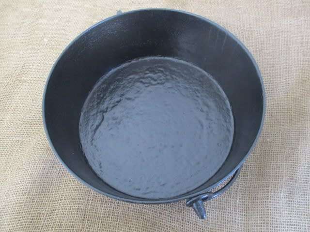 Very Old Vintage Falkirk 11 inch Cast Iron Flat Bottom Pot Without Lid