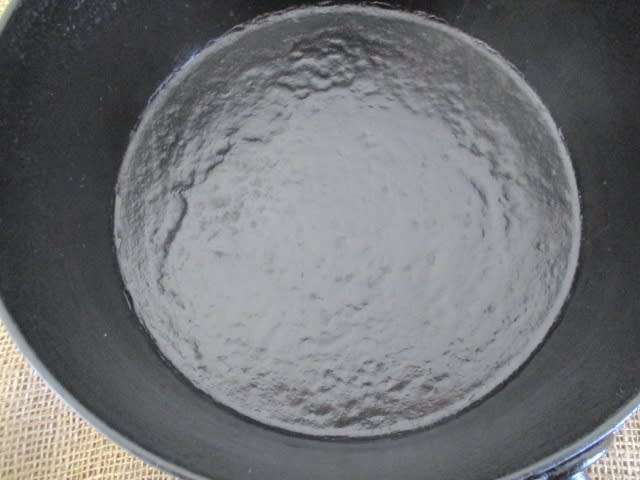 Very Old Vintage Falkirk 11 inch Cast Iron Flat Bottom Pot Without Lid