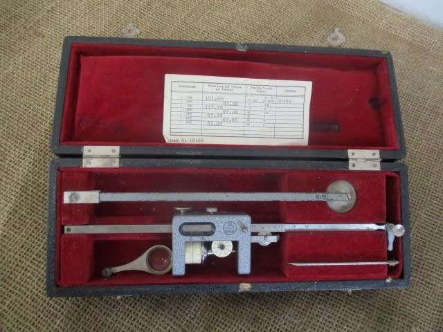 Vintage Maho 60 Planimeter In Original Case    MIB