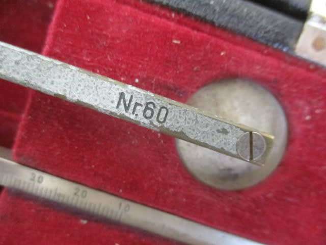 Vintage Maho 60 Planimeter In Original Case    MIB