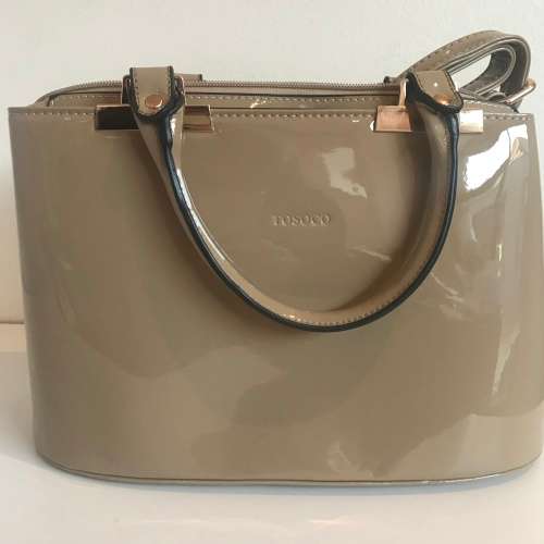 Tosoco Gloss Beige Handbag