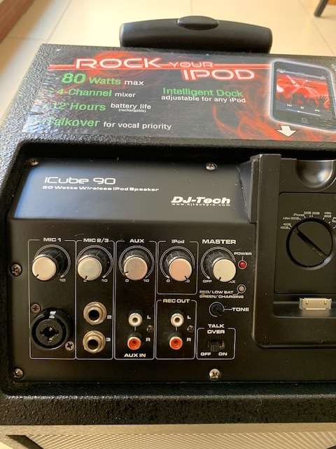 DJ Tech iCube Wireless PA System