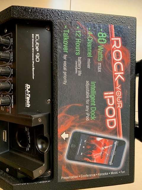 DJ Tech iCube Wireless PA System