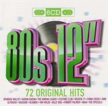 80's 12" 72 Original Hits (6 CD'S)