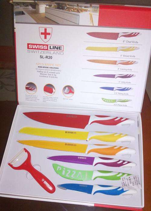 SWISS LINE 6pcs Knife set
