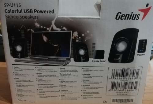 Genius SP-U115 USB Powered Speakers