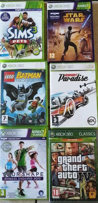 Xbox 360 games bundle