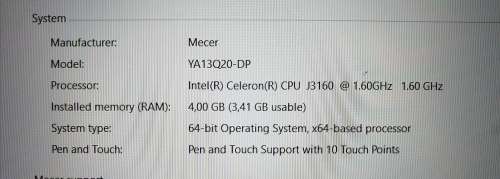 Mecer 13.3 Laptop
