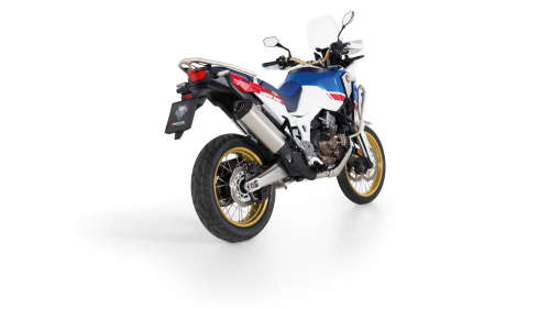 Remus - HONDA ENDURO CRF1000L Africa Twin slip on OKAMI Silencer -  Titanium