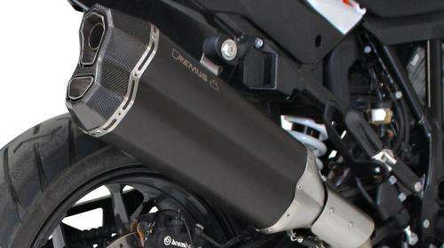 Remus - KTM Remus 8 slip on Silencer with connecting tube - Stainless Steel Black