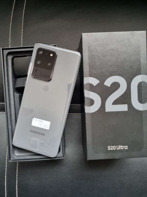 Samsung galaxy S20 Ultra Cosmic Gray Duel Sim
