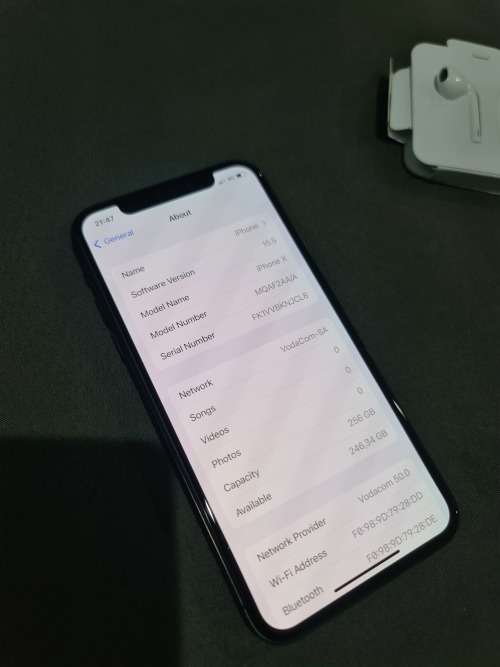 iPhone X 256GB Space Grey
