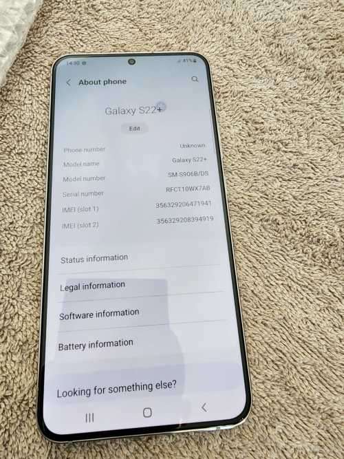 Samsung S22 256GB Green DS