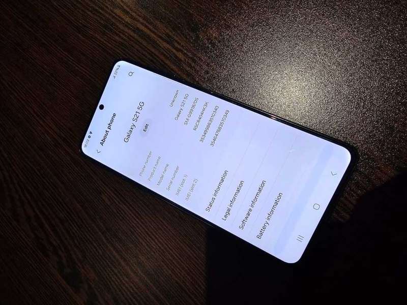 Samsung S21 5G 256GB Grey