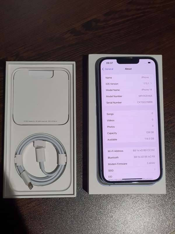 Apple iPhone 14 128GB Blue