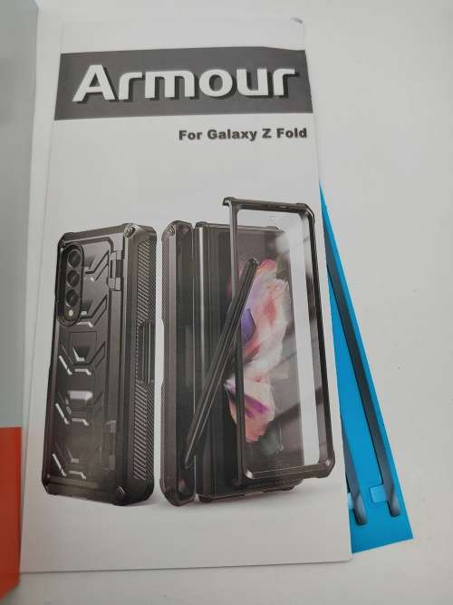Samsung Galaxy Z Fold 4/ Z Fold 3 Armor Hinge Case - white
