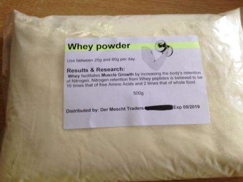500G WHEY POWDER