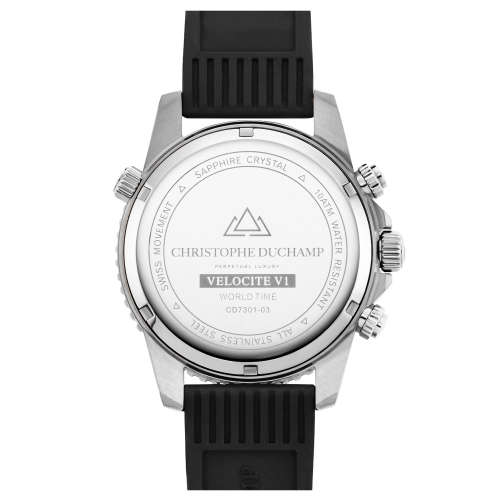BRAND NEW | 2-YEAR WARRANTY |   Christophe Duchamp Men`s Velocite V1 Watch