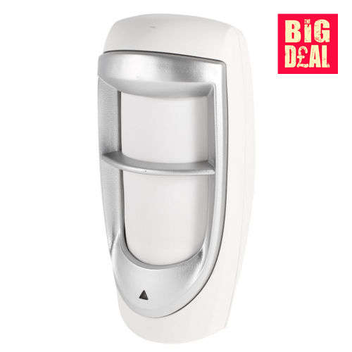 Waterproof Outdoor Digital Motion Dual PIR Detector & Pet Immunity IP45