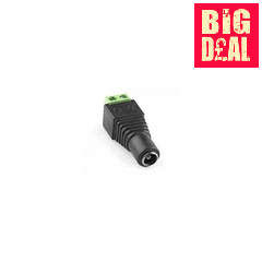 DC Power Female Jack Plug Connector 5.5 / 2.1mm