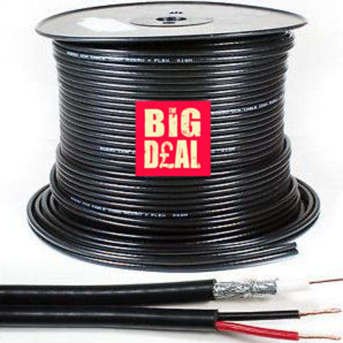 100m CCTV RG59 Video+Power Siamese Cable