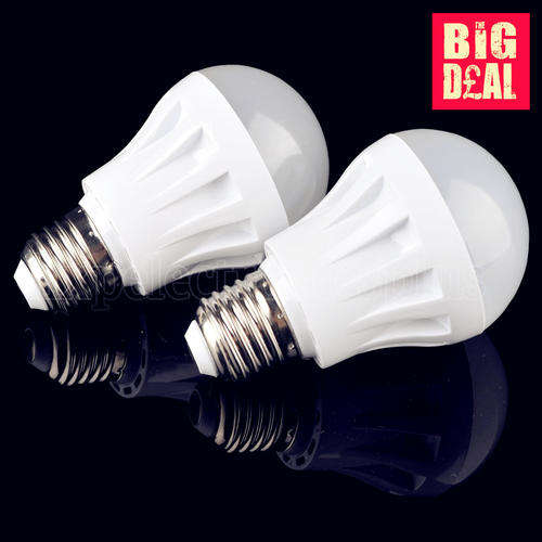 9W E27 Cool White LED Bulb - Screw
