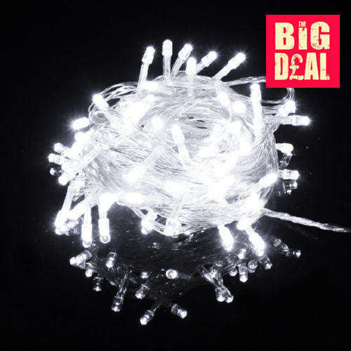 10M 100LED String Fairy Lights For Christmas Tree Garden Party Wedding