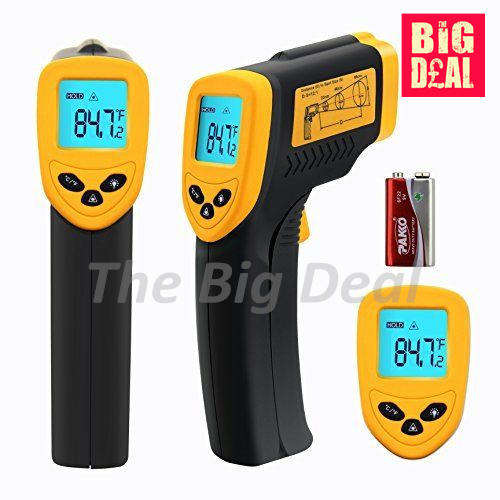 Digital Infrared (IR) Thermometer with Laser
