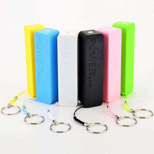 External Portable 2600mAh USB Charger Power Bank