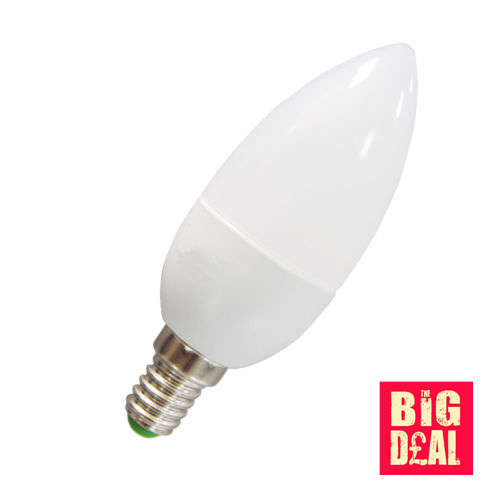 220V 3W E14 Cool White LED Candle Bulb