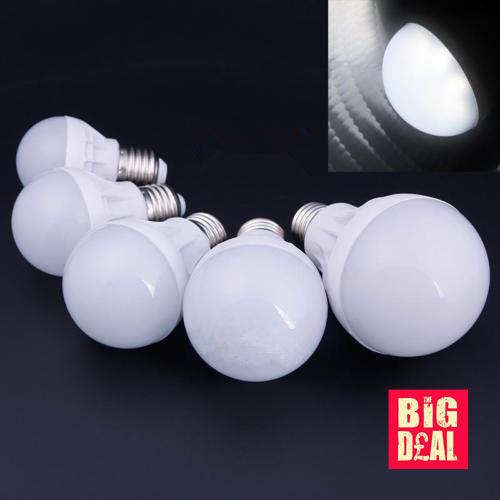 TBD 3W B22 Cool White LED Bulb - 2 Years Warranty
