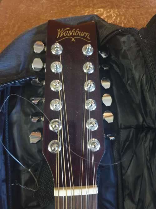 12-String Washburn Acoustic/Electric guitar