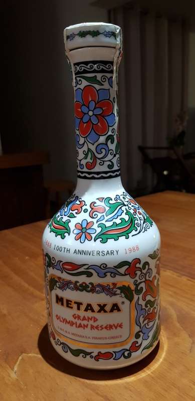 METAXA GRAND OLYMPIAN RESERVE 12 YR OLD GREEK BRANDY