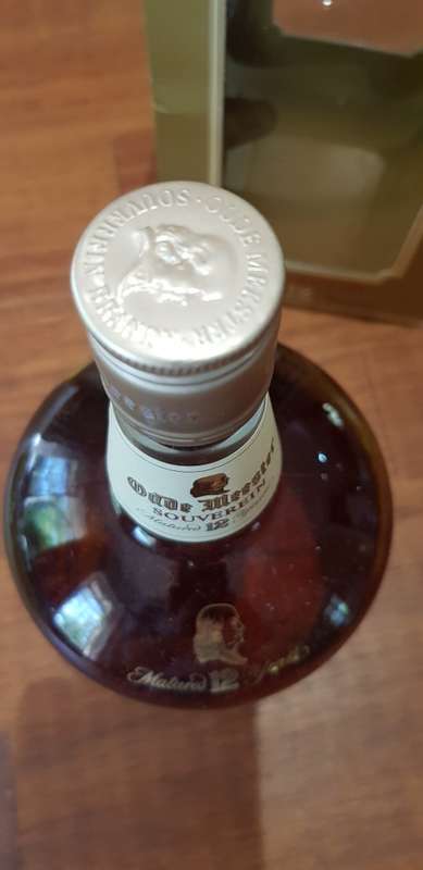 VINTAGE OUDE MEESTER SOUVEREIN - MATURED 12 YEARS BRANDY - STILL SEALED.