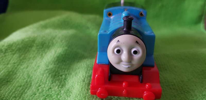 MODEL TRAIN - THOMAS THE "BIG" BLUE STRONG TANK ENGINE.